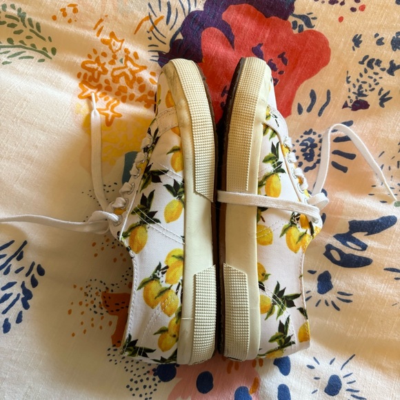 Superba 2750 Cotu Classic Sneaker - lemon print! - Picture 6 of 8